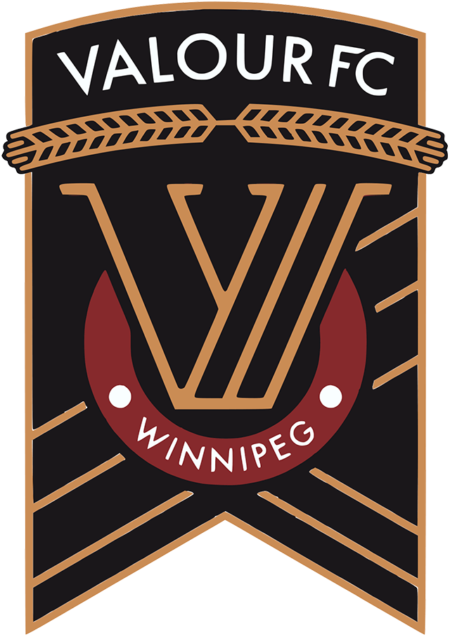 Valour FC 2019-Pres Primary Logo DTF transfer for t shirt